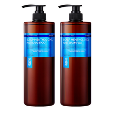 HAARAZ 頭皮清涼潔淨洗髮精 清新薄荷香, 2瓶, 1L