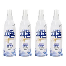 碧珍衣物除臭噴霧 冰花香, 200ml, 4瓶