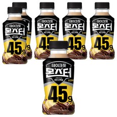 테이크핏 몬스터 초코바나나 근육이 마시는 완전 단백질, 350ml, 6개