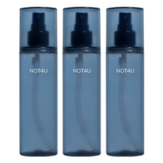 NOT4U 男士清爽身體噴霧, 200ml, 3個