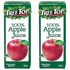 TREE TOP 樹頂 鮮榨 蘋果汁, 200ml, 2入