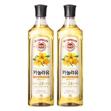 해표 카놀라유, 900ml, 2개