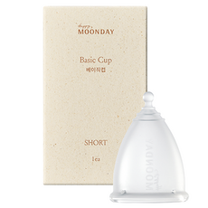 해피문데이 베이직 생리컵, 소형, 1개입, 1개