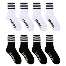 GGRN 女款 標準AA 時尚襪 8雙組