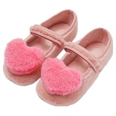 CHAAKAN 兒童Kane毛絨內裡瑪莉珍平底鞋 WTACR4h545