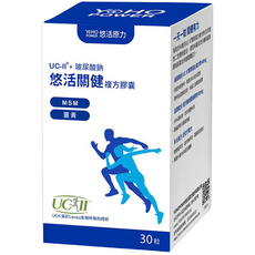 悠活原力 關健複方膠囊, 30顆, 430mg, 1盒