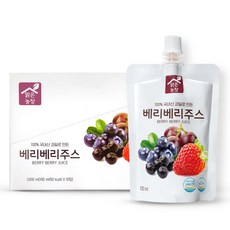 Pure Farm 綜合莓果汁, 100ml, 10包