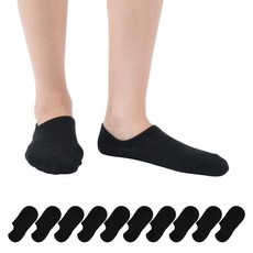 가나양말 여성용 운동화 골지덧신 10켤레