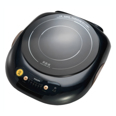 PHILIPS 飛利浦 不挑鍋黑晶爐 星燦黑 1口 原廠保固, HD4988