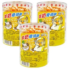 HEALTH DAILY 健康日誌 羊奶骨頭餅, 120g, 3罐