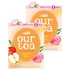 아워티 애플 피치 우롱티, 11.6g, 8개입, 2개