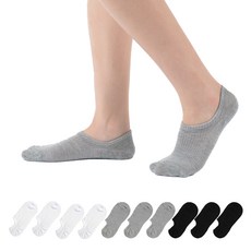 가나양말 여성용 운동화 골지덧신 10p 세트