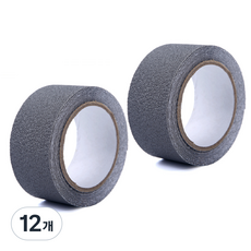 미끄럼방지 테이프 회색, 12개