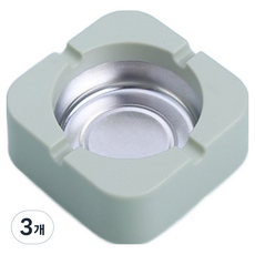 제이앤케이 다양한 장소에서 사용하는 깔끔한 재떨이 상품4, 혼합색상, 3개