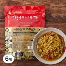 천년의반찬 고추실채, 300g, 6개