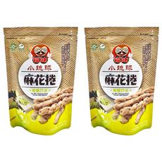 福味 小琉球麻花捲 椒鹽芥末, 200g, 2包