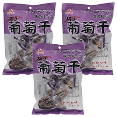 Chiao-E 巧益 梅子葡萄干, 130g, 3袋