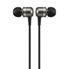 KINYO 入耳式耳機麥克風, IPEM-605, 黑色