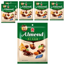 義美 杏仁巧克球 牛奶巧克力, 117g, 6袋