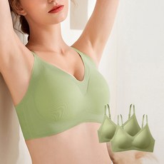 女款無縫無鋼圈內衣2件組