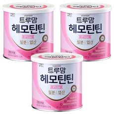 트루맘 헤모틴틴 플러스 유아 철분, 90g, 3개