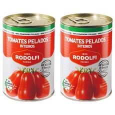 RODOLFI 義大利 剝皮番茄 整顆, 400g, 2罐