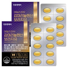 Dailycore GLA琉璃苣油膠囊 36g, 60顆, 2個