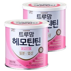 트루맘 헤모틴틴 플러스 유아 철분, 90g, 2개