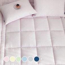 Forhues 泡泡紗波紋床墊, 紫丁香色