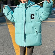 여성용 하퍼 스트링포인트 패딩 점퍼 CH-2210509