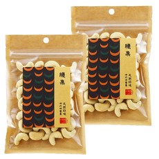 十翼饌 呷巧焙香腰果 口感酥脆 堅果香氣濃厚 無鹽無調味料 小包裝方便攜帶, 80g, 2包