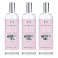 더바디샵 화이트 머스크 플로라 후레그런스 미스트, 100ml, 3개