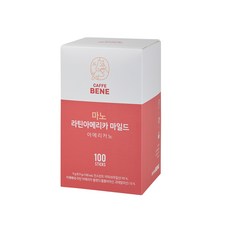 CAFFE BENE 咖啡伴 即溶美式咖啡粉隨身包, 0.9g, 100條, 1盒