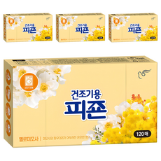 碧珍 烘衣機用柔軟片 黃色金合歡 正品, 4個, 120枚入