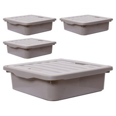 Bono House Rev 儲物箱, 灰色, 4件