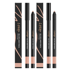LIPHIP 防暈染眼線膠筆 0.4g, 05 Pink Beige, 2支