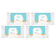 GOONGBE 宫中秘策 溫和防曬潔膚濕巾, 30枚入, 4個