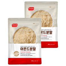 OQB 杏仁粉 韓國原產地, 800g, 2包