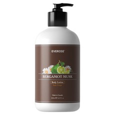 EVEROSE 愛芙蓉 都市情人典藏系列 乳液 佛手柑 + 麝香, 500ml, 1瓶