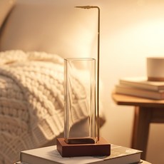 生活智慧 玻璃香座支架, 棕色