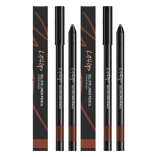 LIPHIP 防暈染眼線膠筆 0.4g, 03 Pearl Brown, 2支