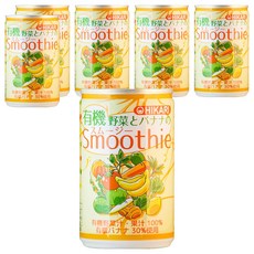 HIKARI FOODS 光食品 有機蔬菜香蕉果昔, 160g, 6罐