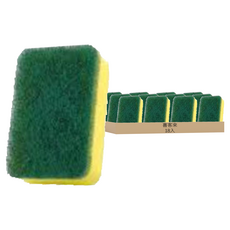 優得海綿菜瓜布, 3入, 6組