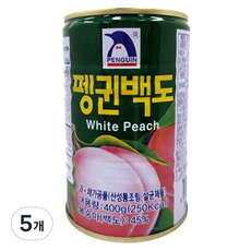 펭귄 펭귄백도, 400g, 5개