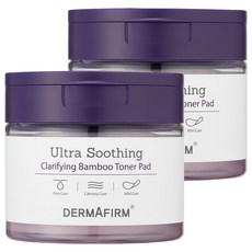더마펌 울트라 수딩 클래리파잉 밤부 토너 패드 150ml, 2개, 60개입