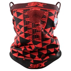 9FX 印花耳掛式保暖面罩, 35紅色