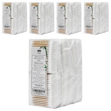 그린내일 대나무 멸균 면봉, 60개, 100개입