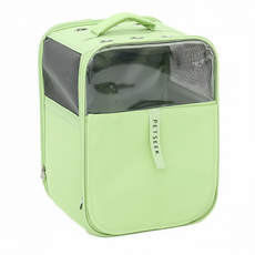 YSS Dog&Cat 清新透明折疊寵物背包 9AG6G, 薄荷綠, 1個