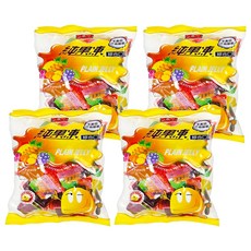 盛香珍 純果凍 綜合口味, 250g, 4袋