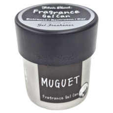 John's Blend 銀罐 香氛凝膠罐, 鈴蘭香, 85g, 1個